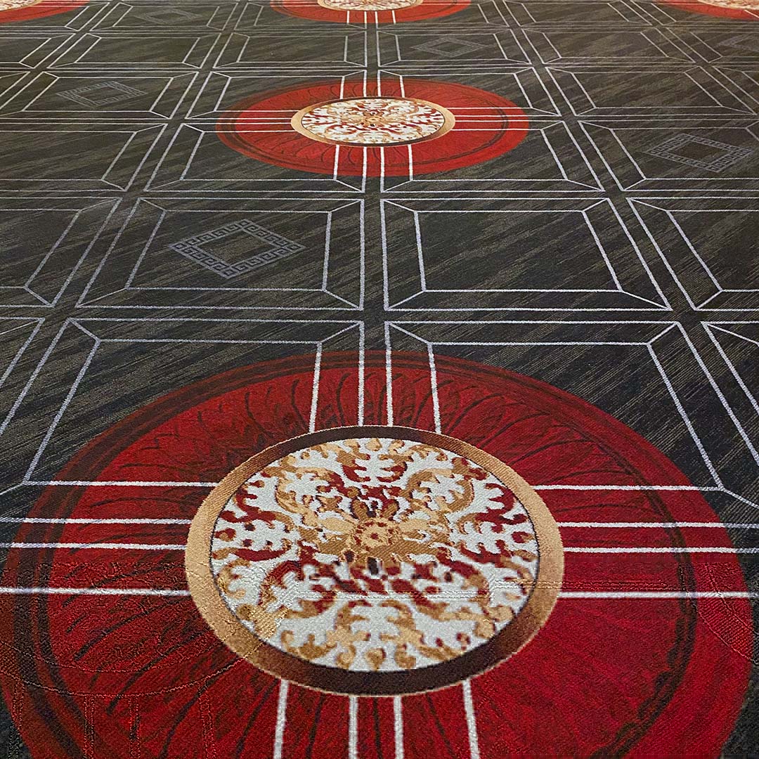 Caesars Palace convention center carpet