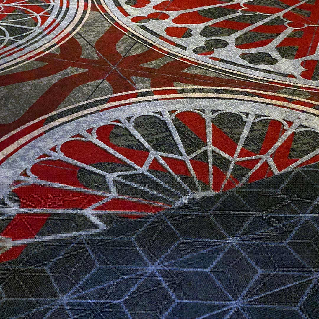 Caesars Palace convention center carpet