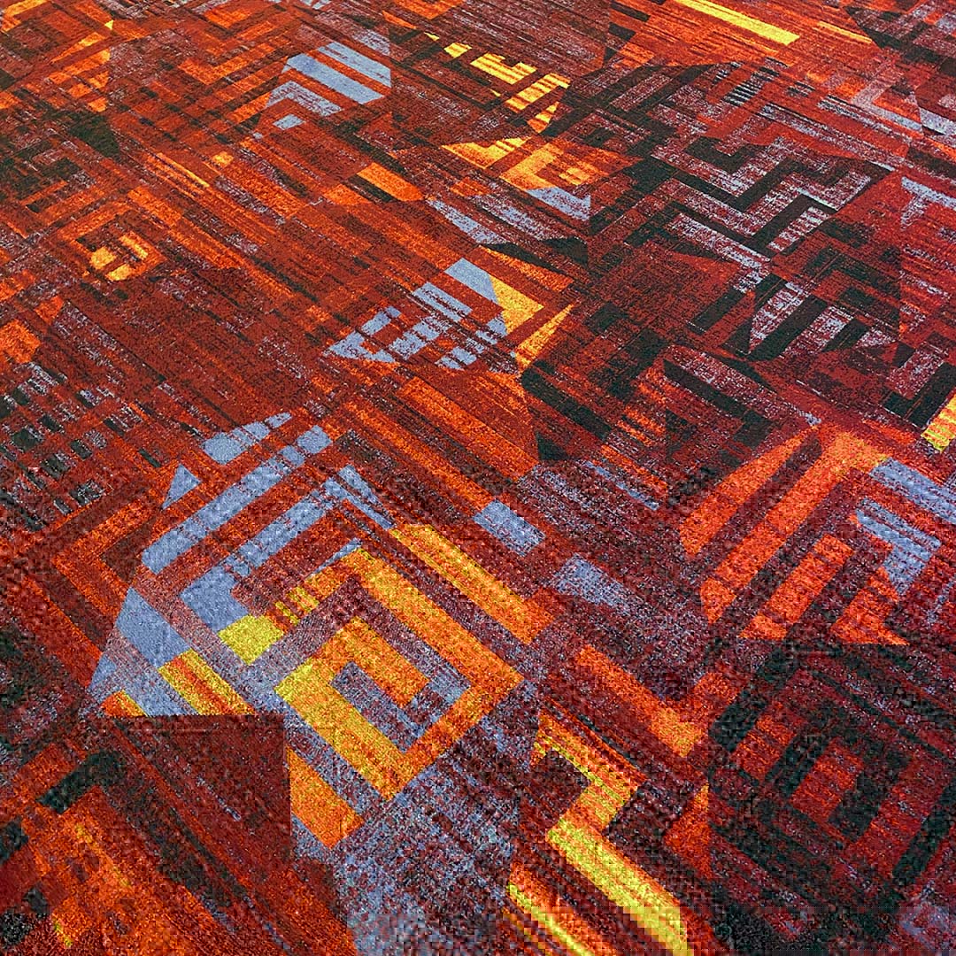 Caesars Palace casino carpet