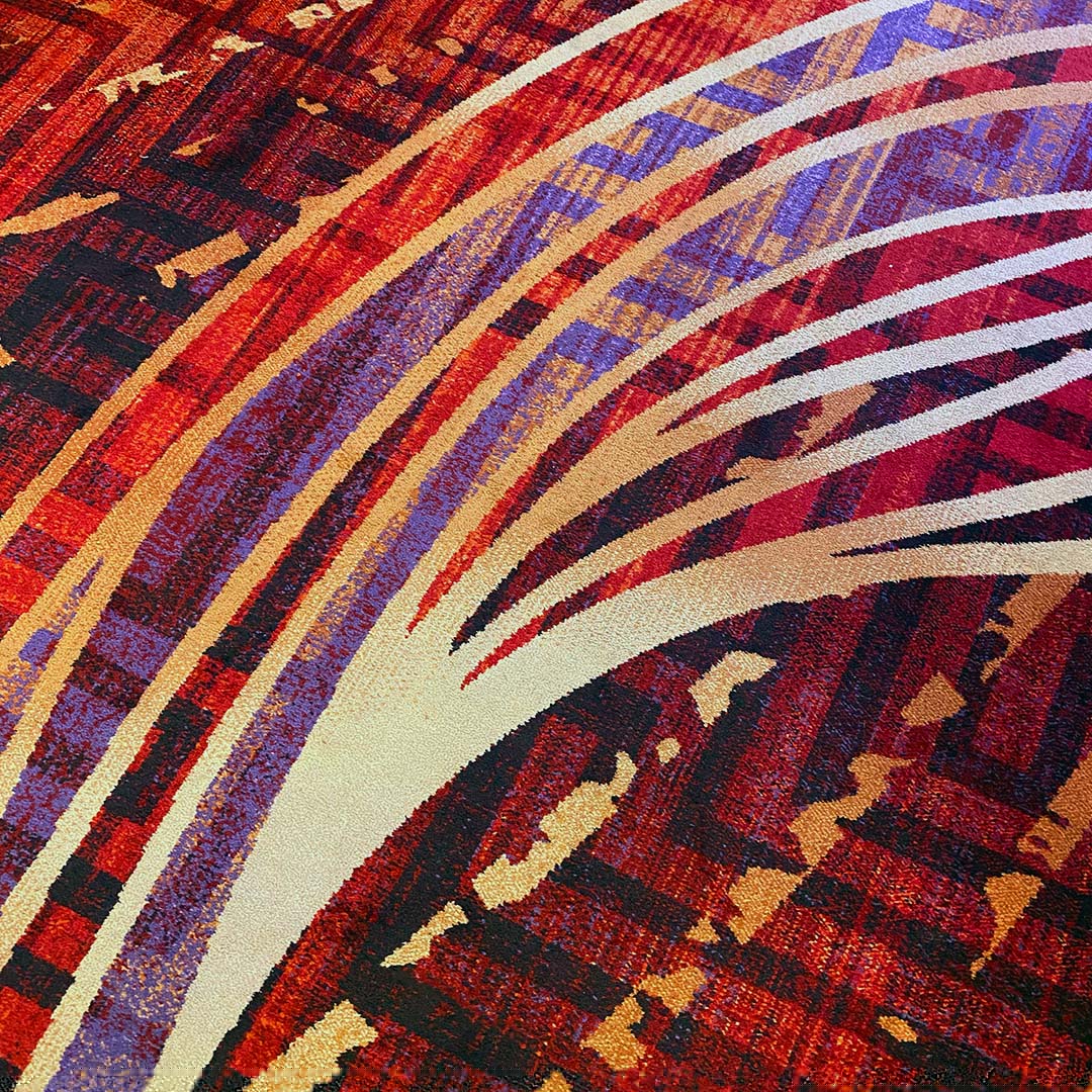 Caesars Palace casino carpet