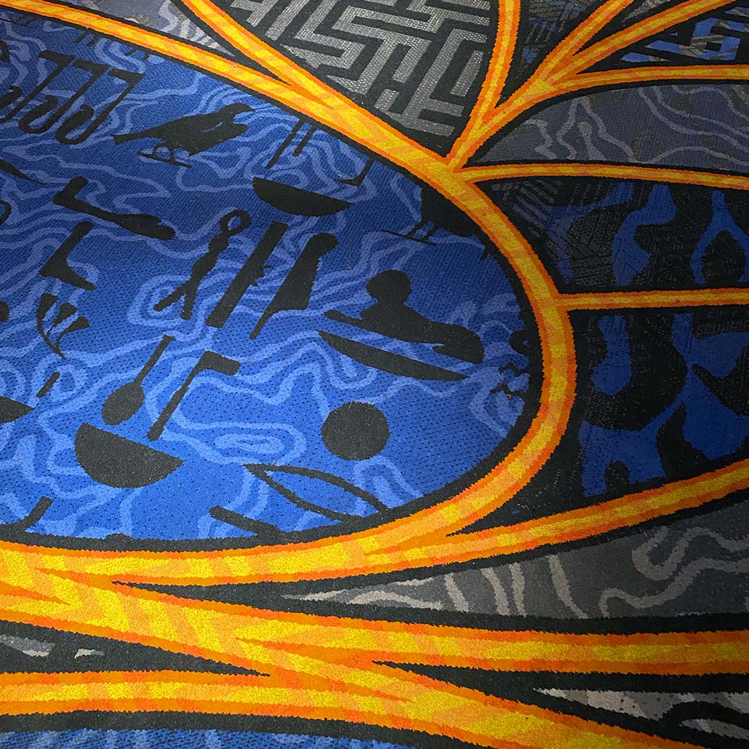 Luxor casino carpet