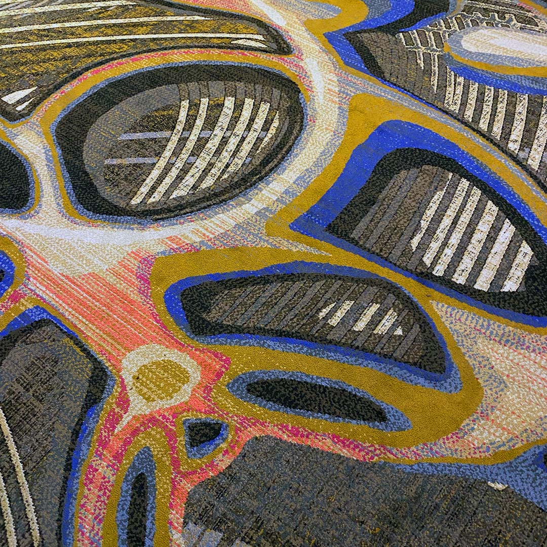 Planet Hollywood casino carpet