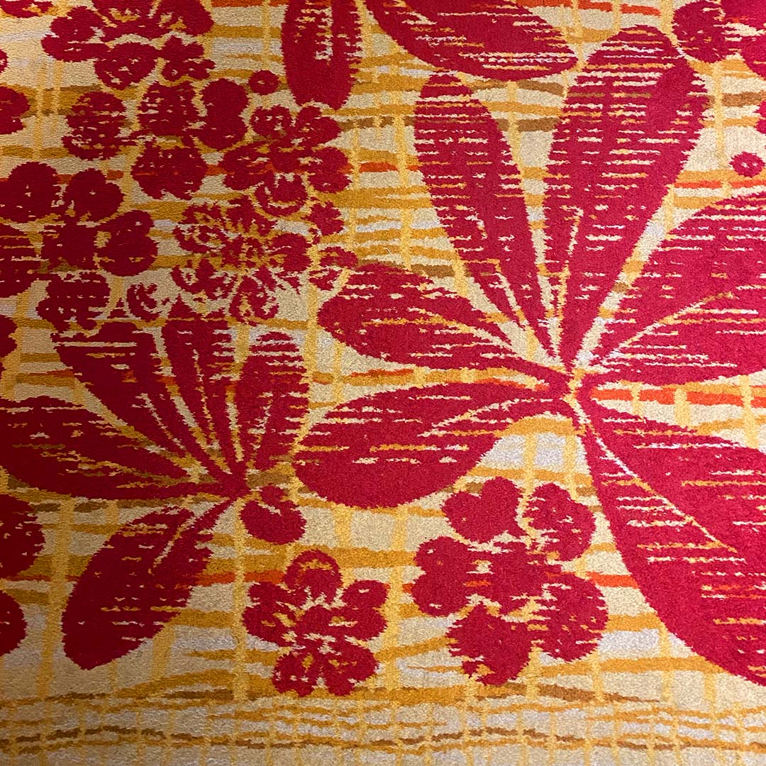 Tropicana hotel carpet