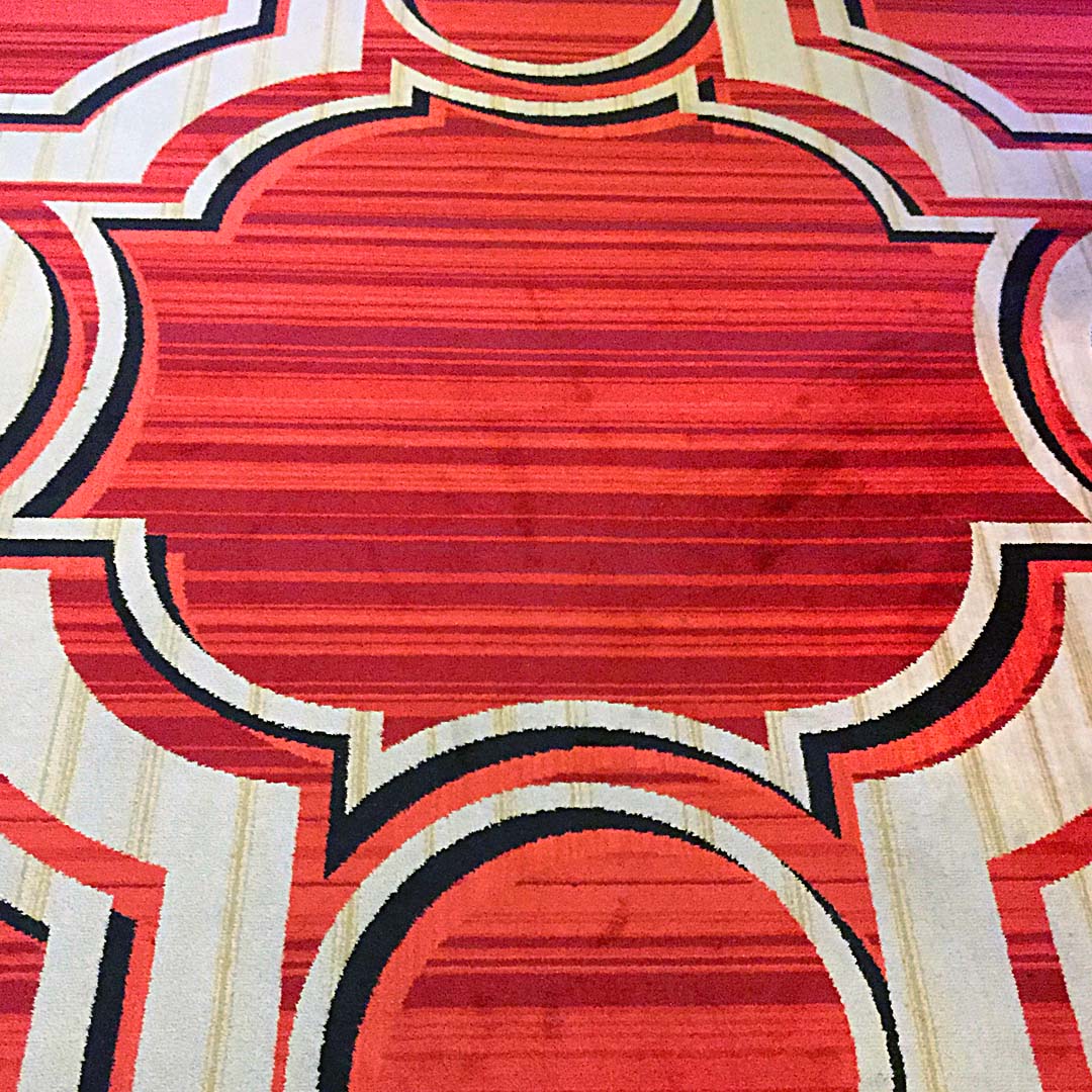 The Venetian casino carpet