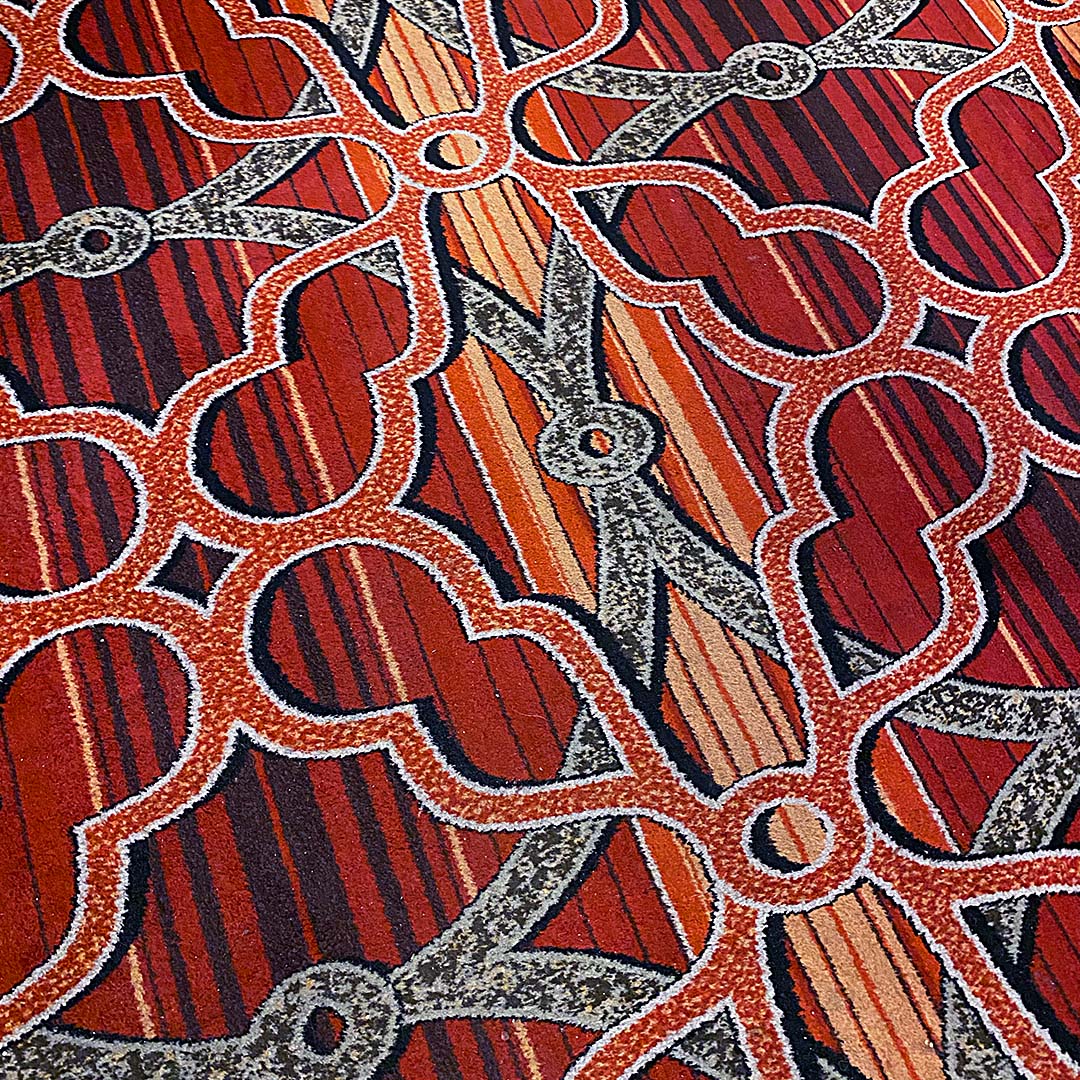 The Venetian casino carpet