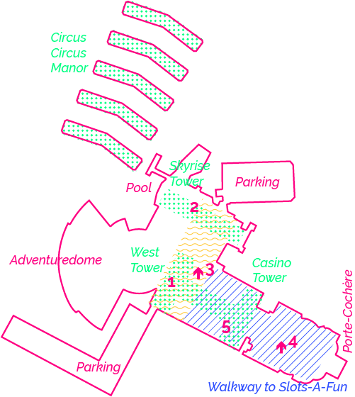 circus circus map