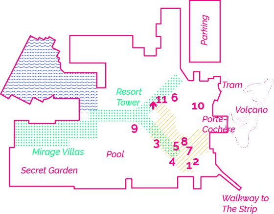 The Mirage map