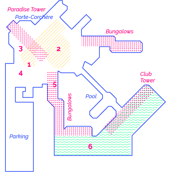 Tropicana map